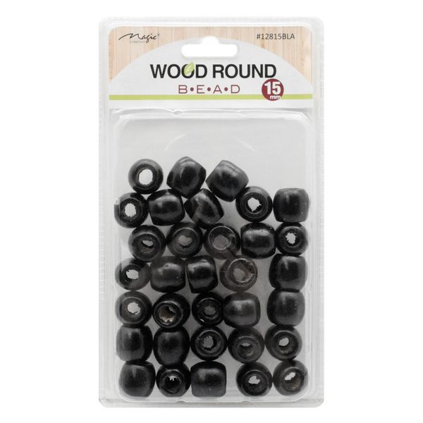 MAGIC COLLECTION Wood Beads Round [15mm]
