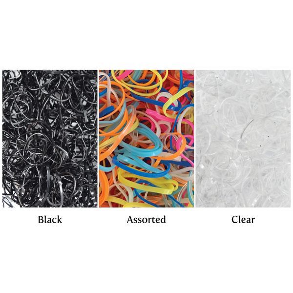 MAGIC COLLECTION Elastic Hair Bands [250pc]