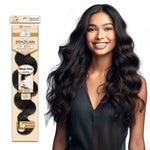 Dressmaker 100% Unprocessed Virgin Brazilian Body Wave Weave Natural Color