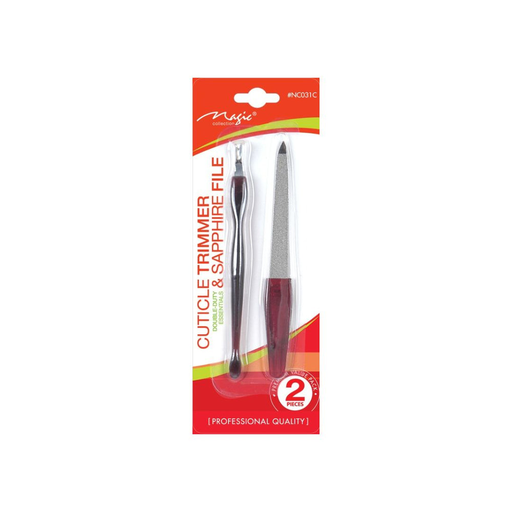 MAGIC COLLECTION CUTICLE TRIMMER & SAPPHIRE FILE