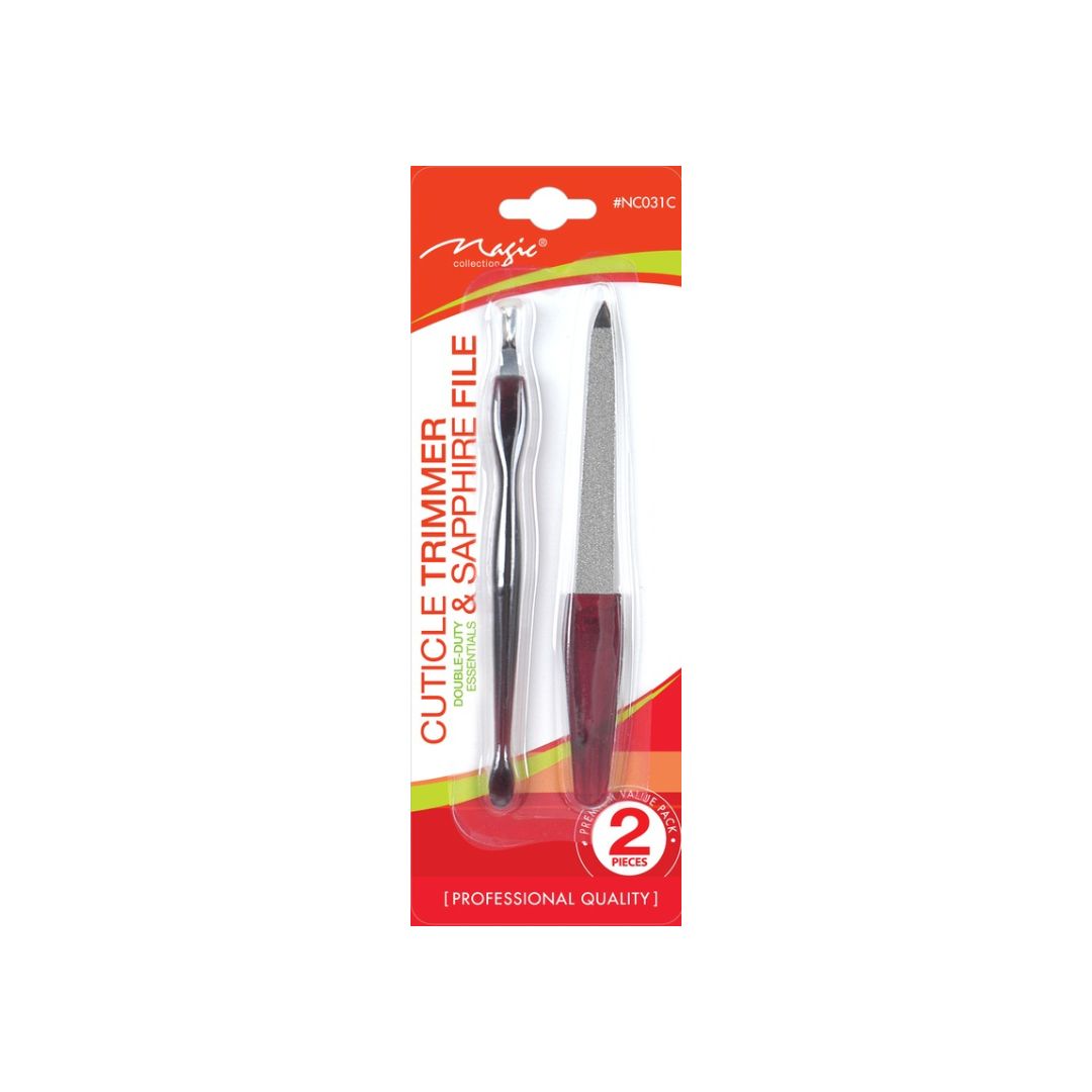 MAGIC COLLECTION CUTICLE TRIMMER & SAPPHIRE FILE