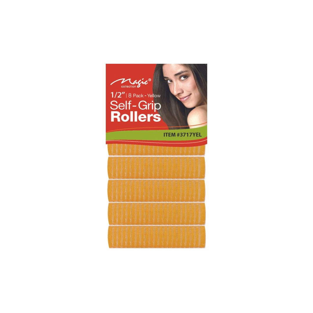 MAGIC COLLECTION 1/2" | 8 PACK-YELLOW SELF-GRIP ROLLERS