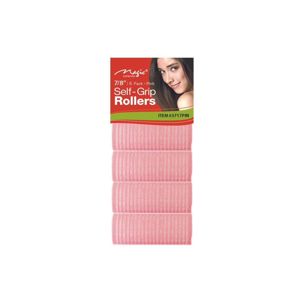 MAGIC COLLECTION 7/8" | 6 PACK -PINK SELF-GRIP ROLLERS