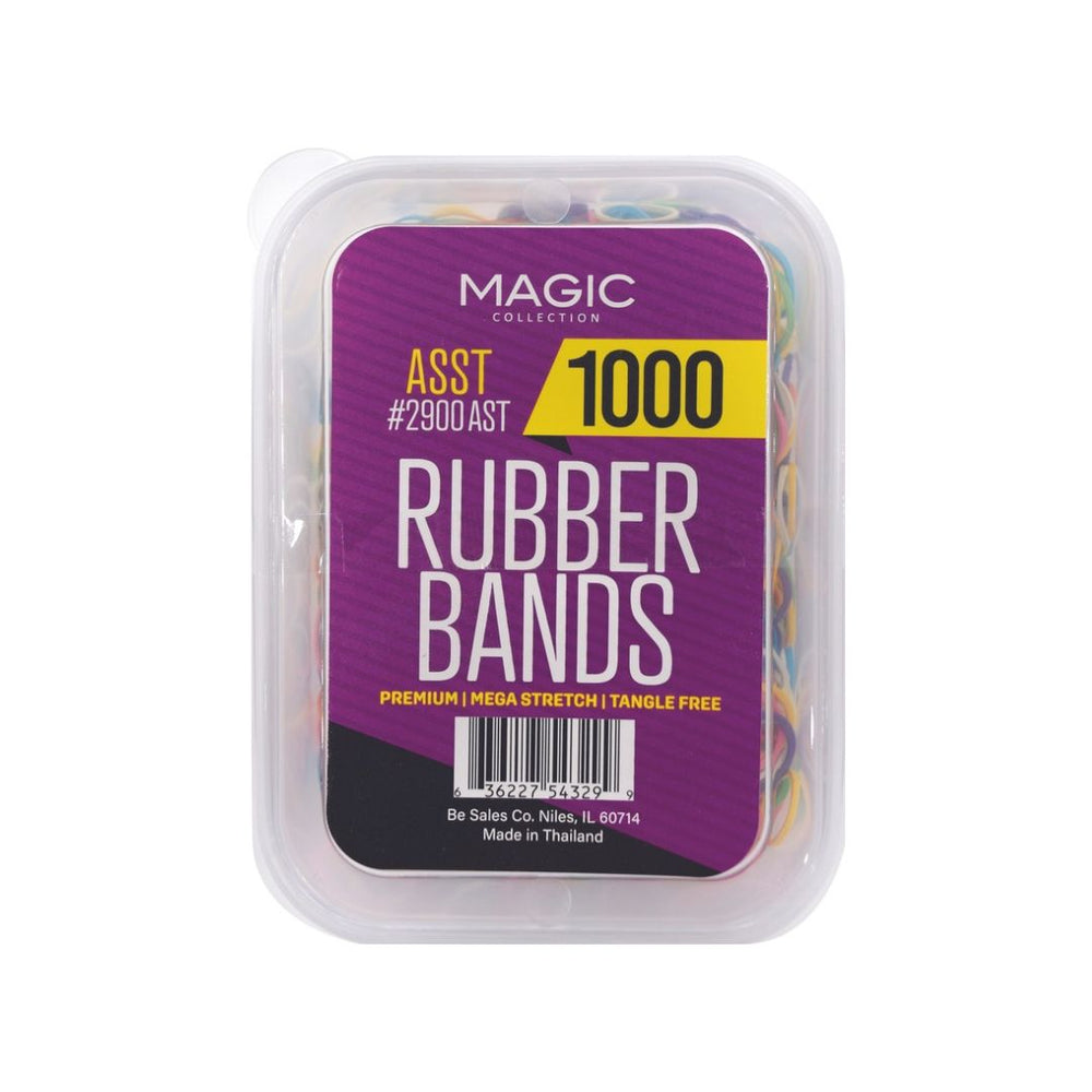 MAGIC COLLECTION 1000PCS RUBBER BANDS