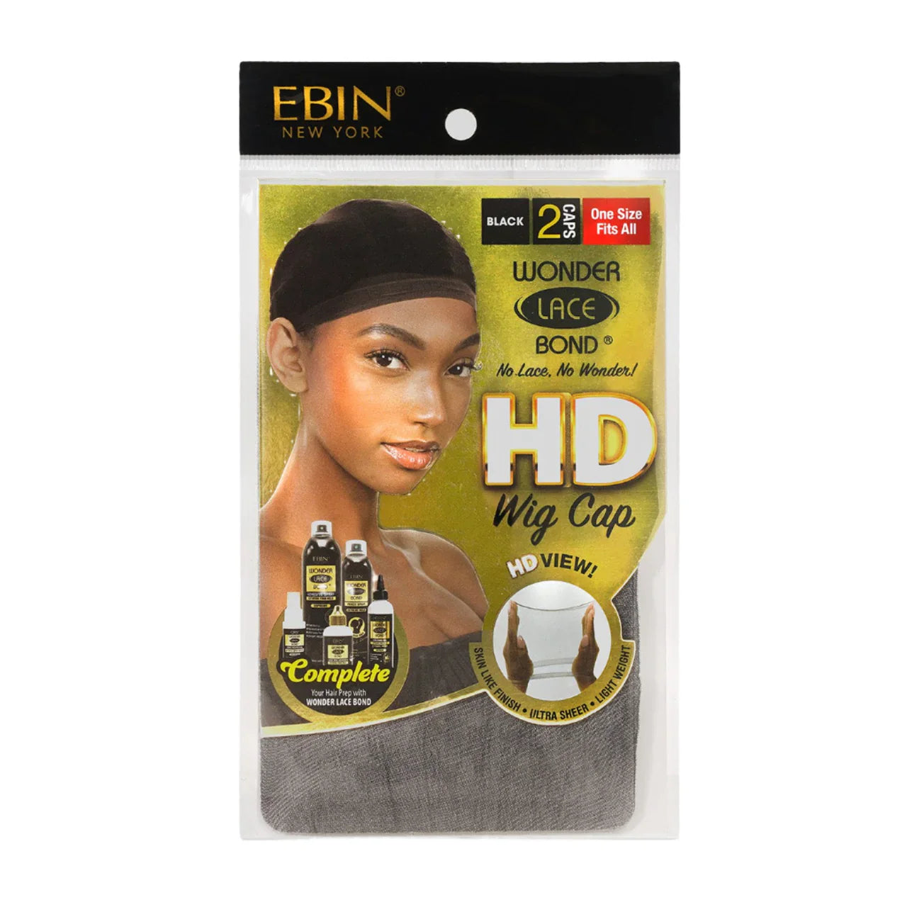 Ebin Wonder Lace Bond HD Wig Caps