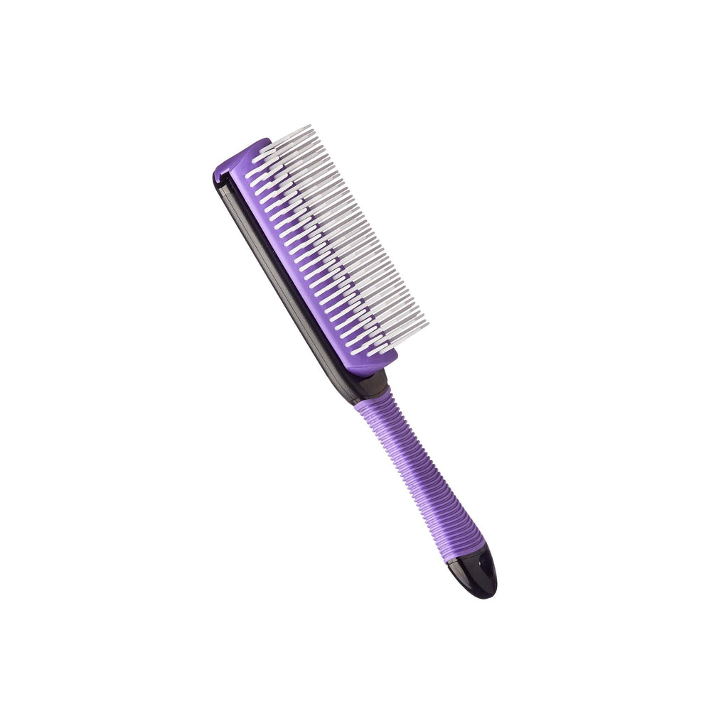 Red By Kiss Detangling Non-Slip Brush ( PURPLE)