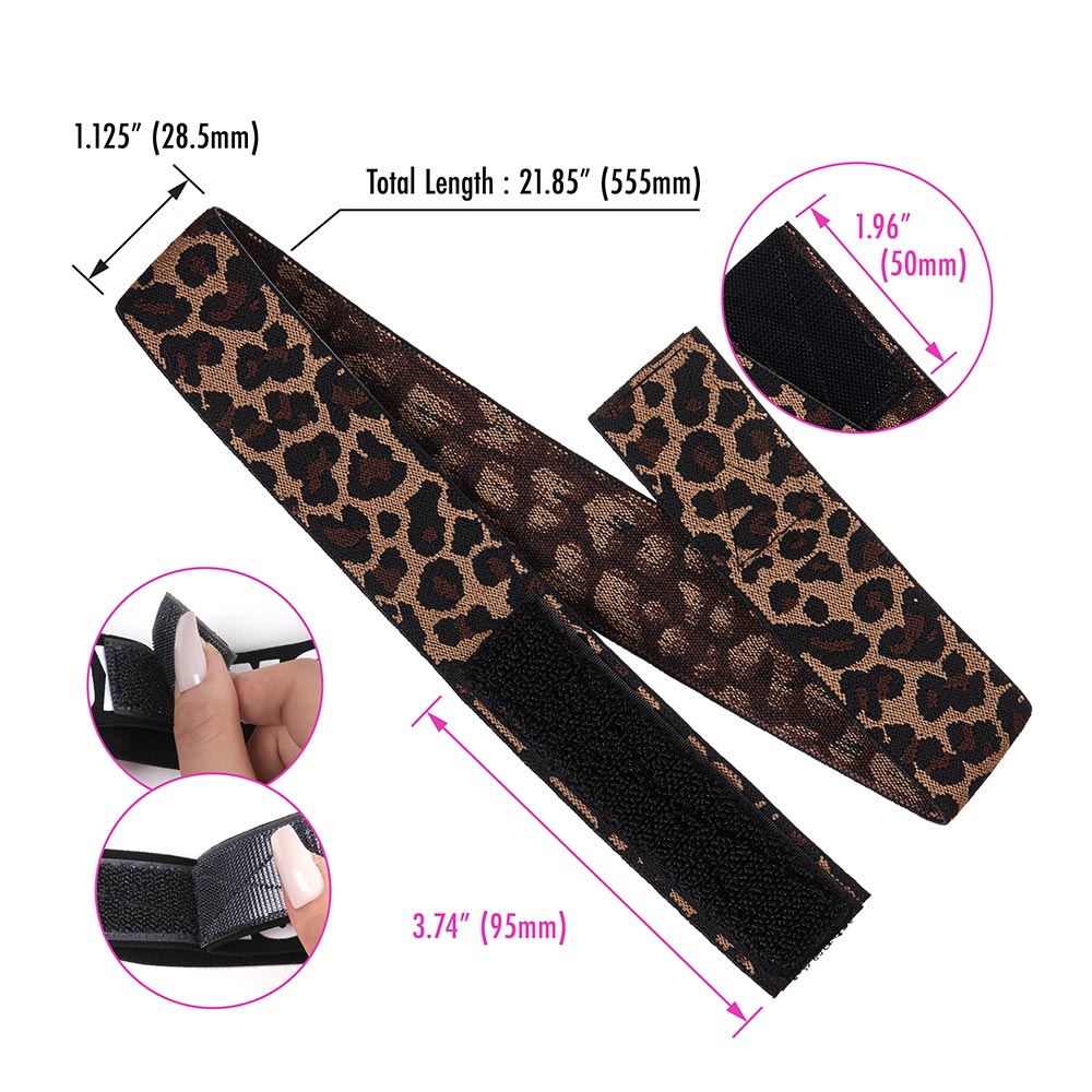 Red By Kiss Fashion Edge Band Leopard
