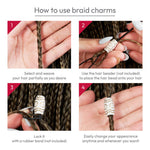 RED BY KISS  CLASSY STYLE BRAID CHARM
