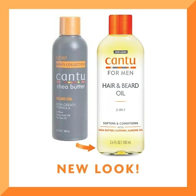 Cantu For Men Hair & Beard Oil 100ml/3.4oz