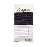 Red By Kiss Thin Elastic Hair Band Black&White 2mm