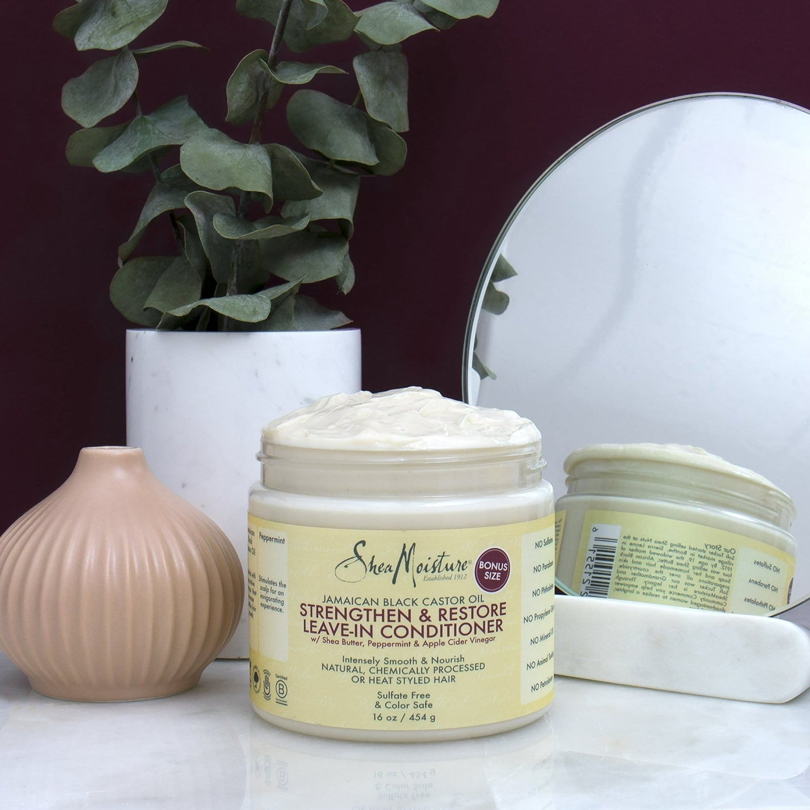 Shea Moisture Jamaican Black Castor Oil Strengthen and Restore Leave-in Conditioner 340g
