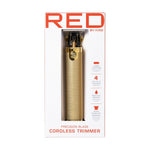 Red By Kiss Cordless Precision Blade Trimmer Gold