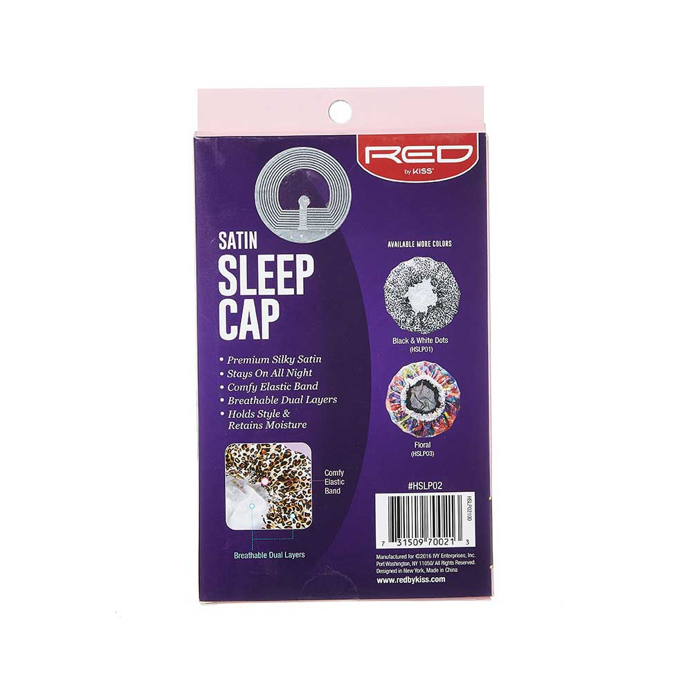 Red By Kiss Premium Silky Satin Sleep Cap