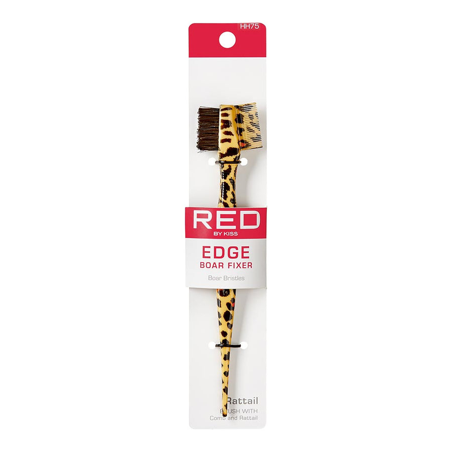 Red By Kiss Edge Boar Brush and Comb