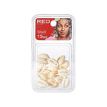 Red By Kiss Shell Shaped Hair Beads (15pcs)