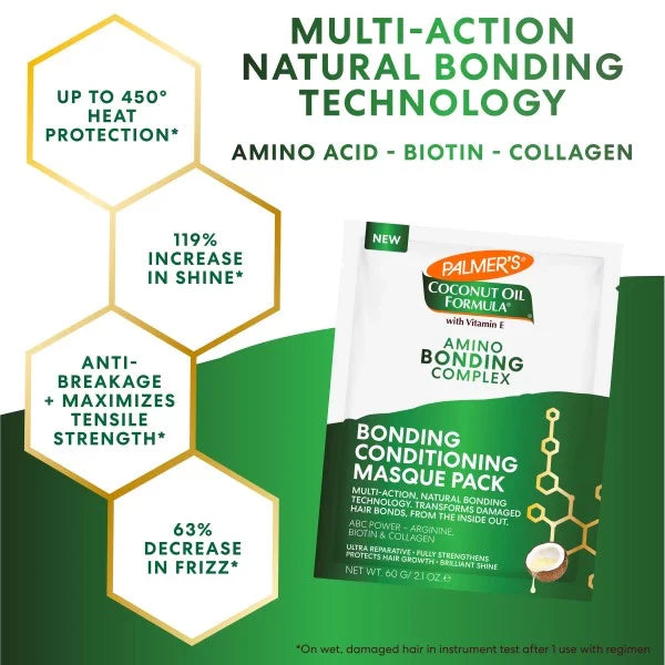 Palmer’s Coconut Oil Amino Bonding Conditioning Masque 60g