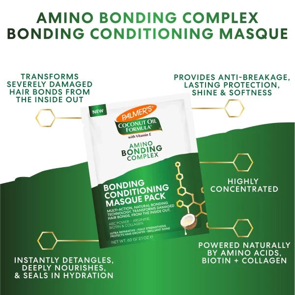 Palmer’s Coconut Oil Amino Bonding Conditioning Masque 60g