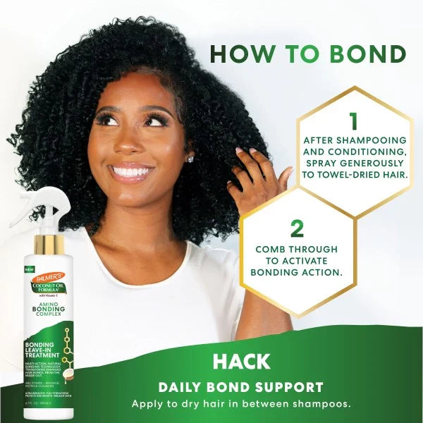 Palmer's Coconut Oil Formula Amino Bonding Complex Bonding Leave-In Treatment 198ml