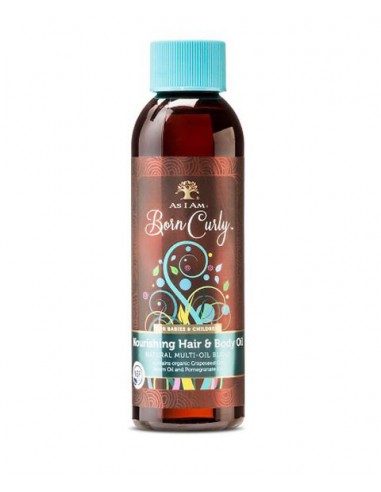 As I Am Born Curly Nourishing Hair And Body Oil 120ml/4oz
