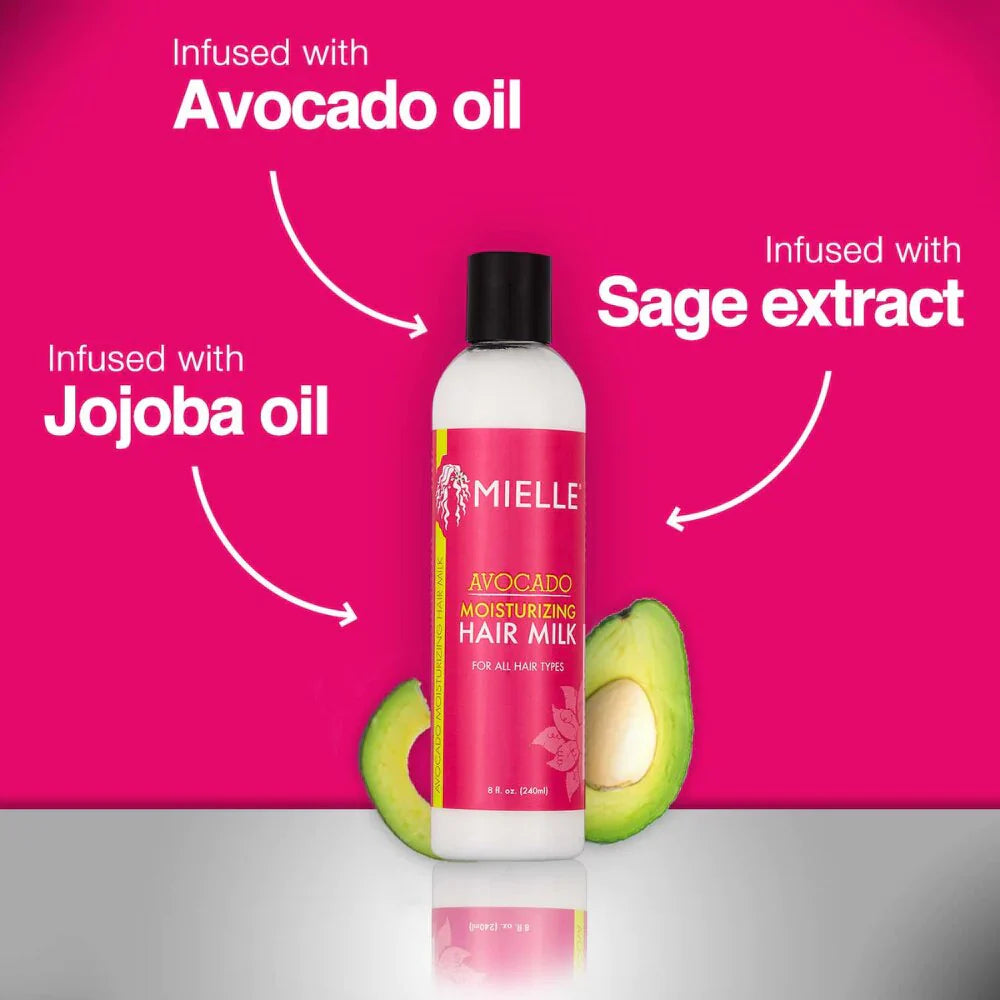 MIELLE Avocado Moisturizing Hair Milk-8oz