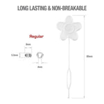 Red By Kiss Regular Hair Beads (200pcs) Clear