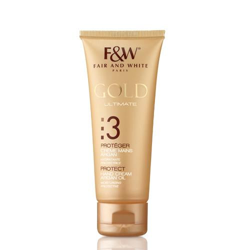 Fair & White No. 3 Gold Moisturizing Hand Cream with Argan Oil 75ml