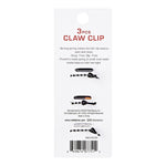 Red By Kiss Hair Claw Clip Small 2 pcs