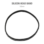Red By Kiss Silicon Elastic Sport Headband 10mm (5pcs)