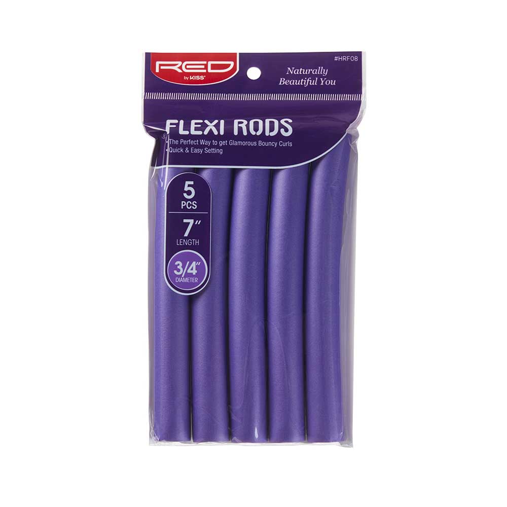 Red By Kiss Flexi Rods 7″ Length (6pcs) PURPLE