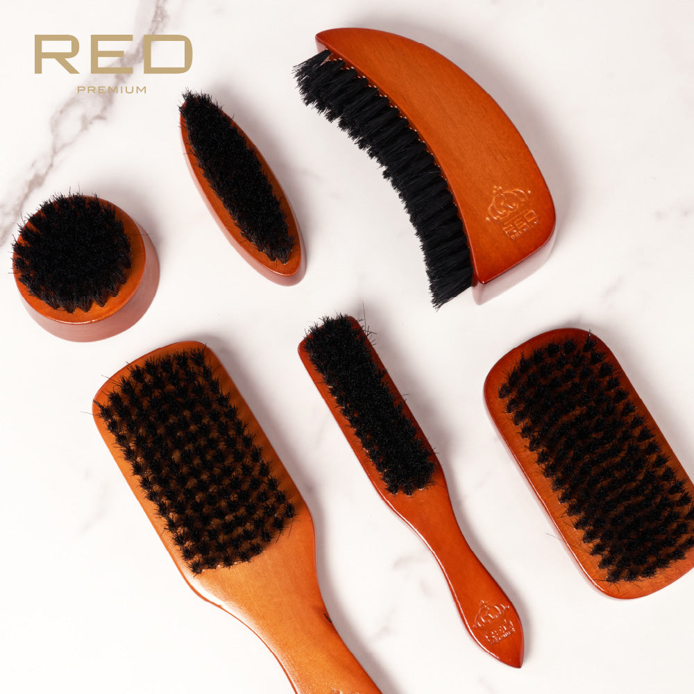 Red By Kiss Premium Beard Medium Soft Pocket Brush