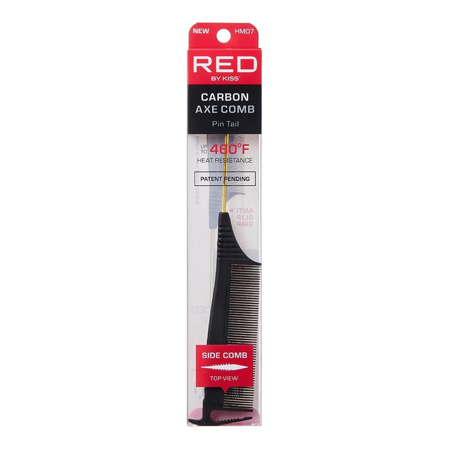 Red By Kiss Carbon Axe Parting Comb