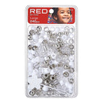 Red By Kiss Large Hair Beads (240pcs)