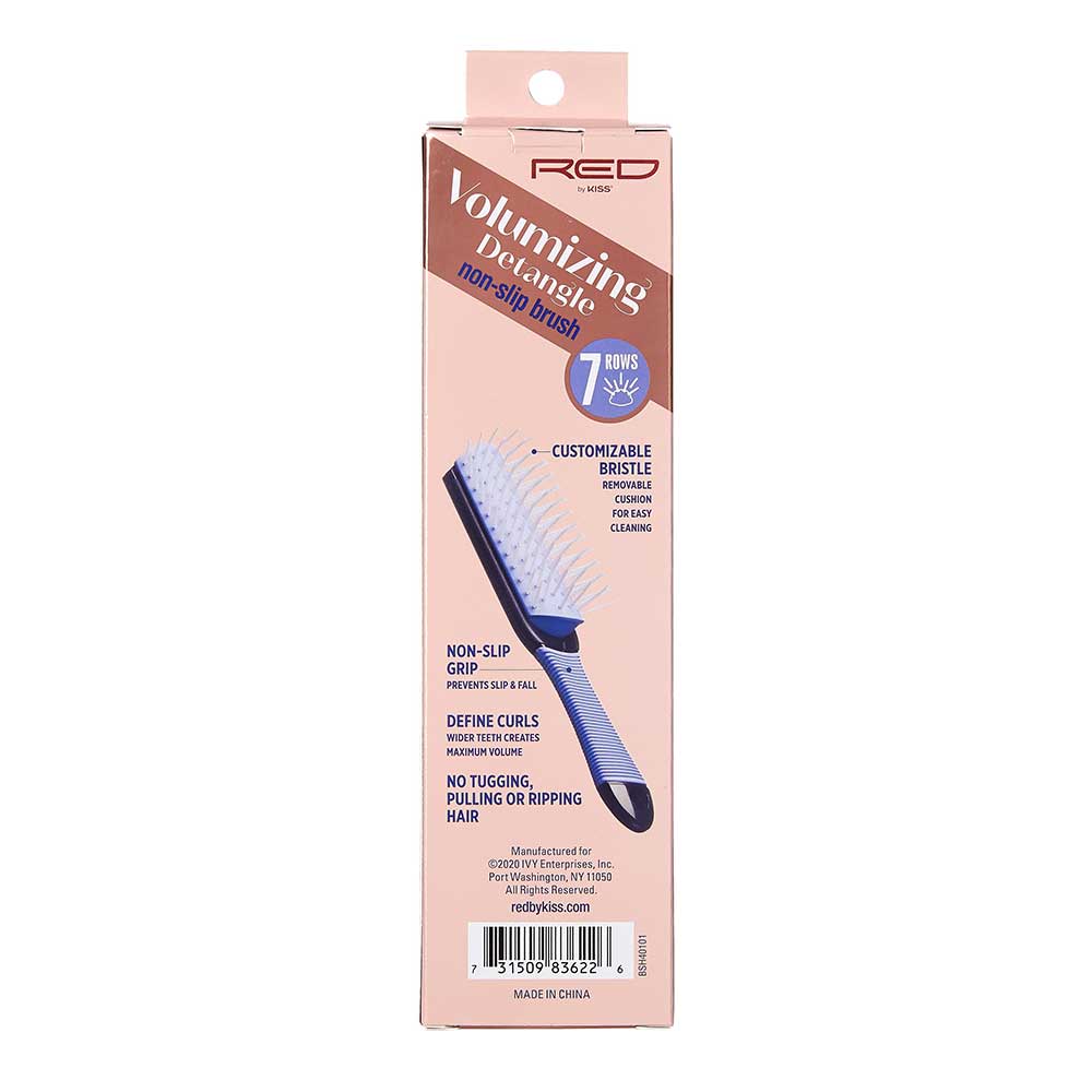 Red By Kiss 7 Rows  Volumizing Detangle Brush