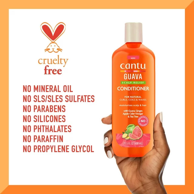 Cantu Guava Scalp Relief Conditioner 400ml/13.5oz