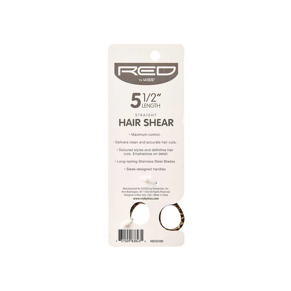 Red By Kiss Straight Hair Shear 5.5"