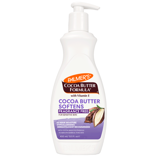 Palmer's   Cocoa Butter Softens Body Lotion, Fragrance Free