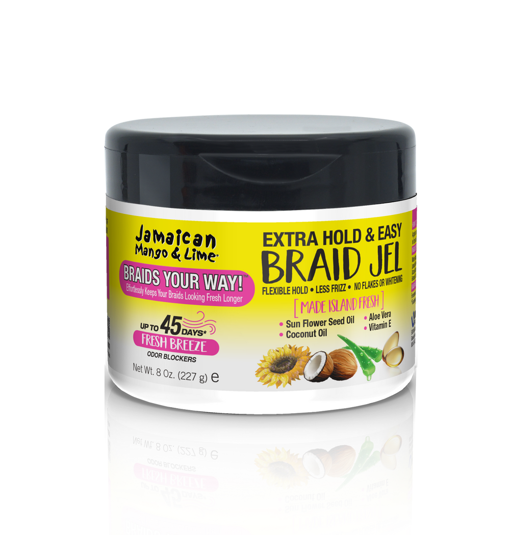 Jamaican Mango & Lime Extra Hold & Easy Braid Gel 237ml