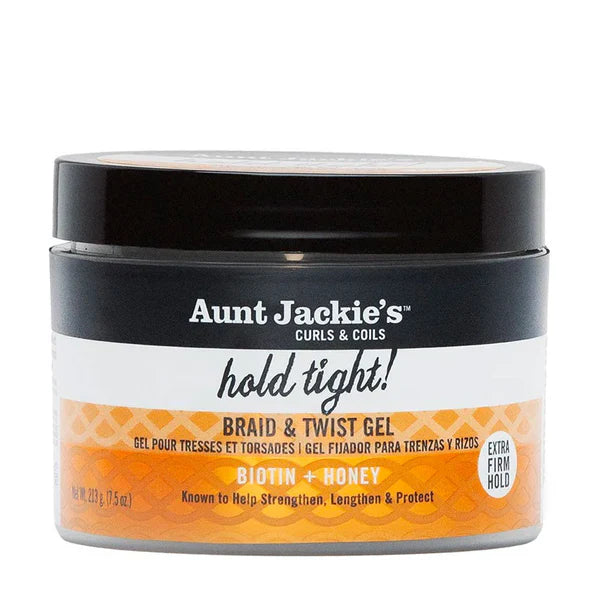 Aunt Jackie’s Curls & Coils Hold Tight Braid & Twist Gel Extra Firm 213g/7.5oz
