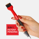 Red By Kiss 90° Angled Edge Pro Brush with Pin Tail