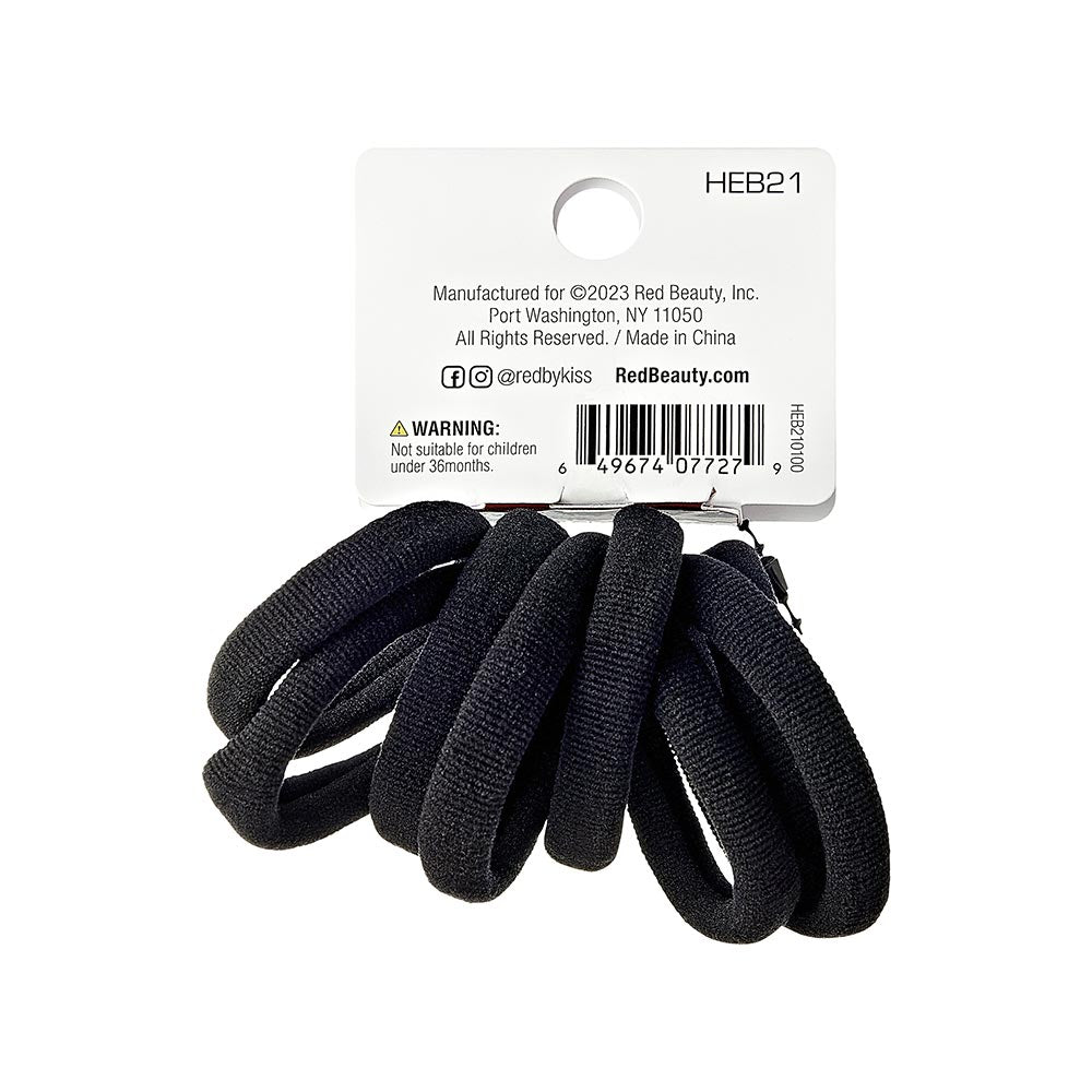 Red By Kiss Ponytail Holder Small Black