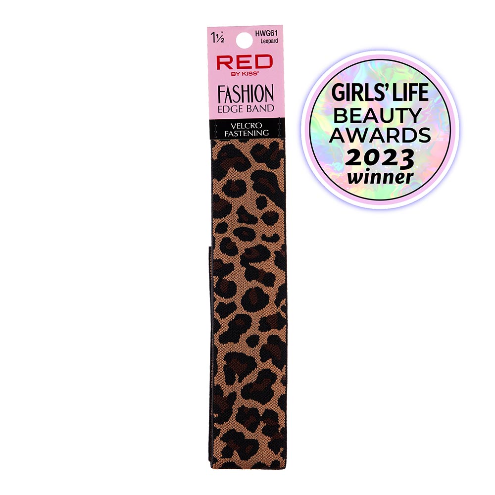 Red By Kiss Fashion Edge Band Leopard
