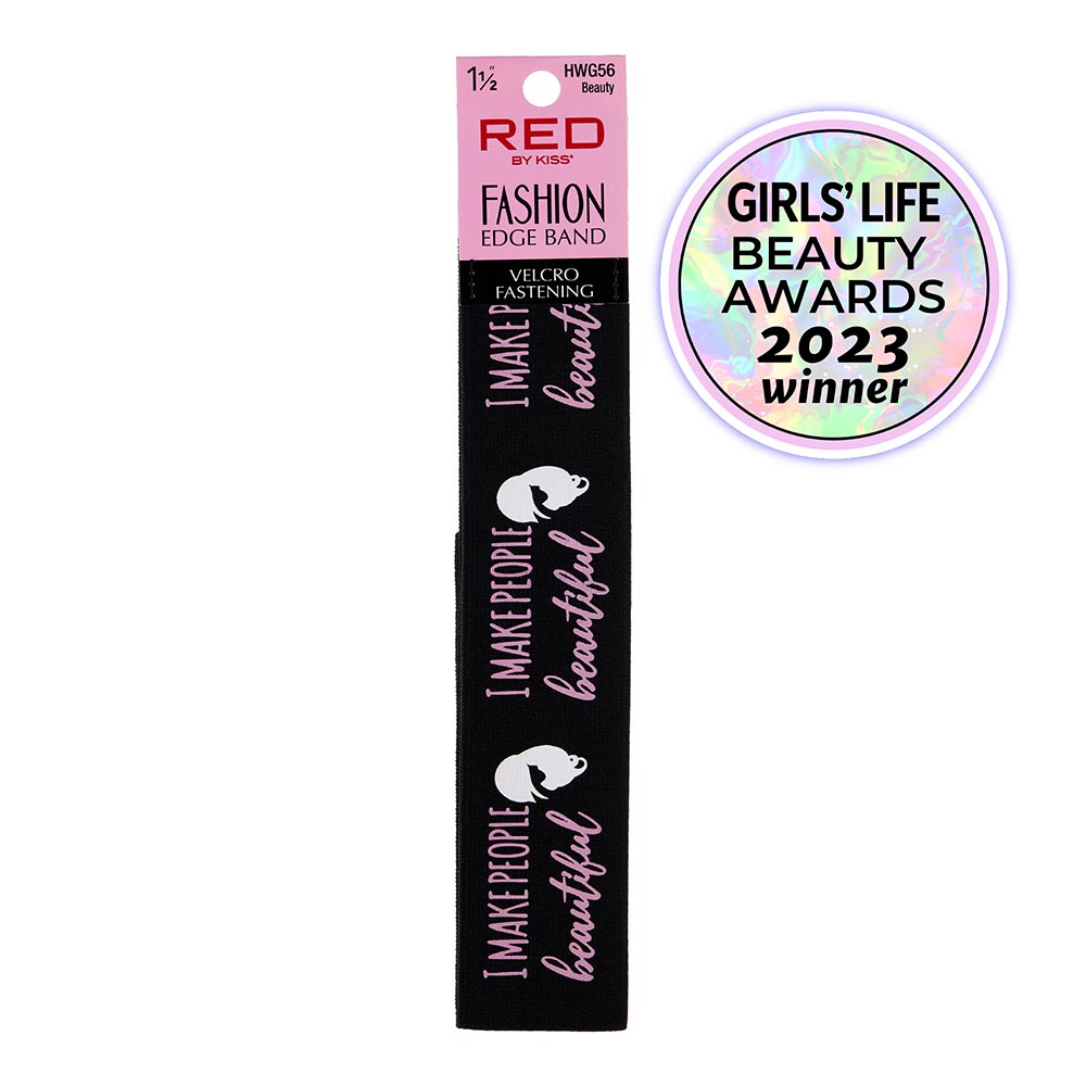RED BY KISS FASHION ELASTIC EDGE BAND