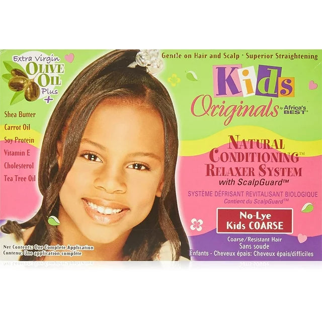 Africa's Best Kids Originals Natural Conditioning No-Lye Relaxer System Kit