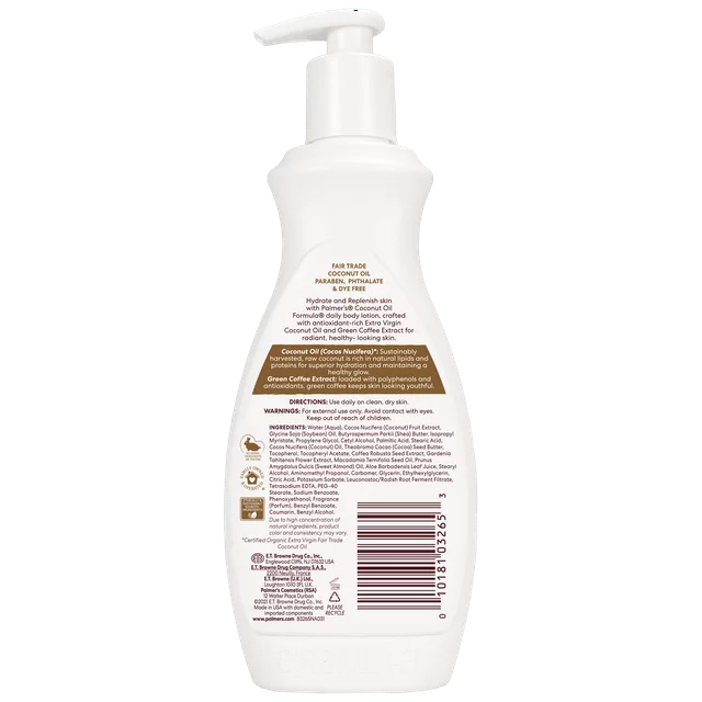 Palmer's Coconut Oil Formula Coconut Hydrate Daily Body Lotion 250ml