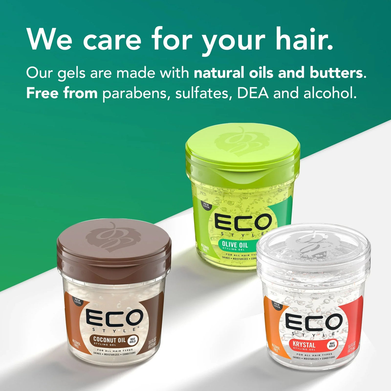 Eco Styler Olive Oil Hair Styling gel 946ml/32oz