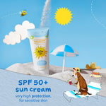 Childs Farm Sensitive Skin Experts Fragrance Free  50+ SPF Sun Cream 100ml
