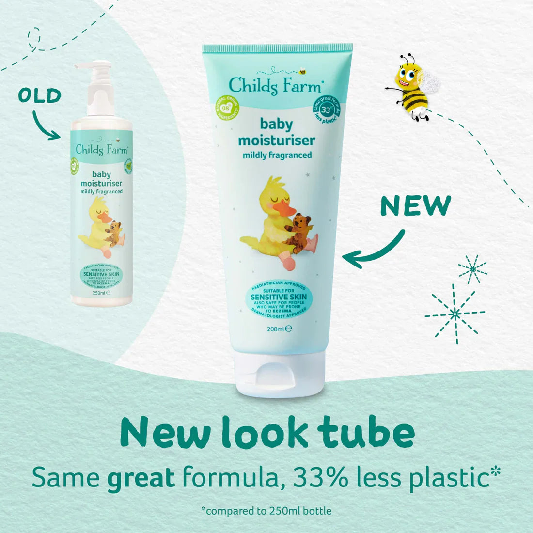 Childs Farm Sensitive Skin Experts Baby Moisturiser 200ml