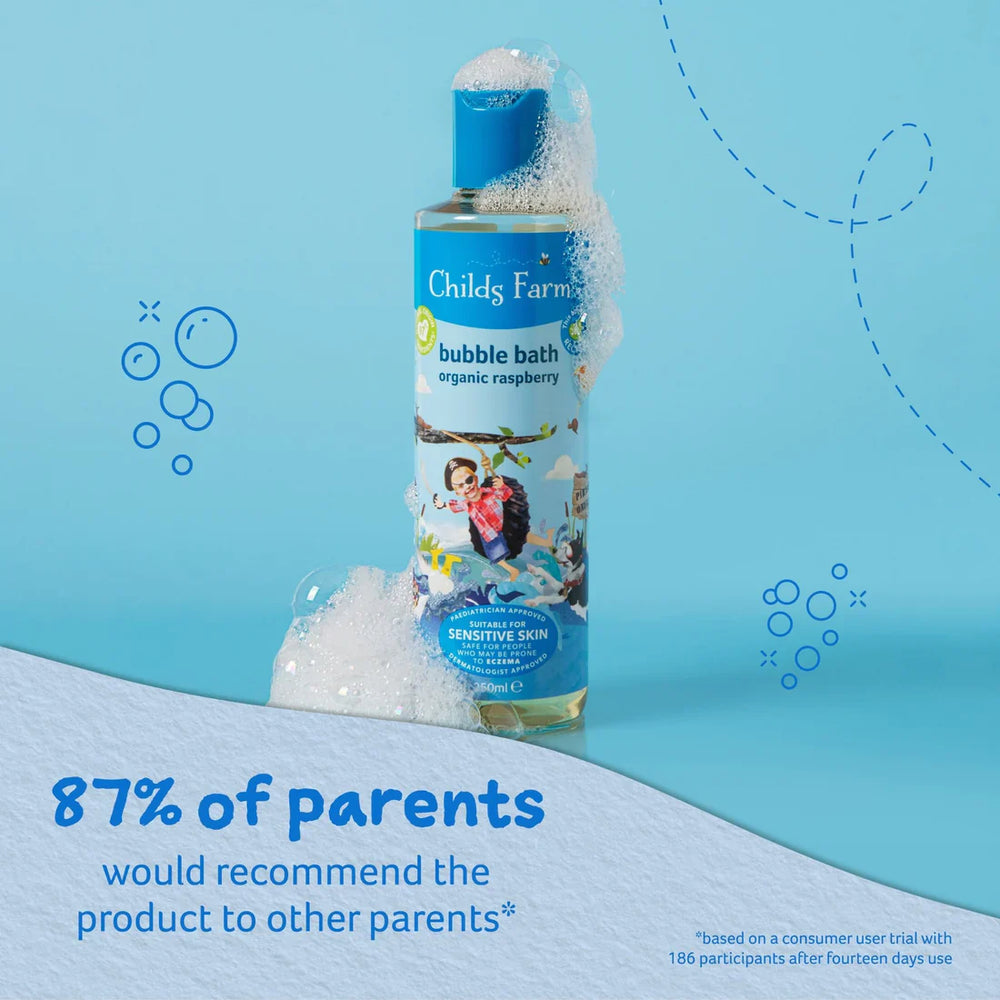 Childs Farm Sensitive Skin Experts Raspberry Bubble Bath