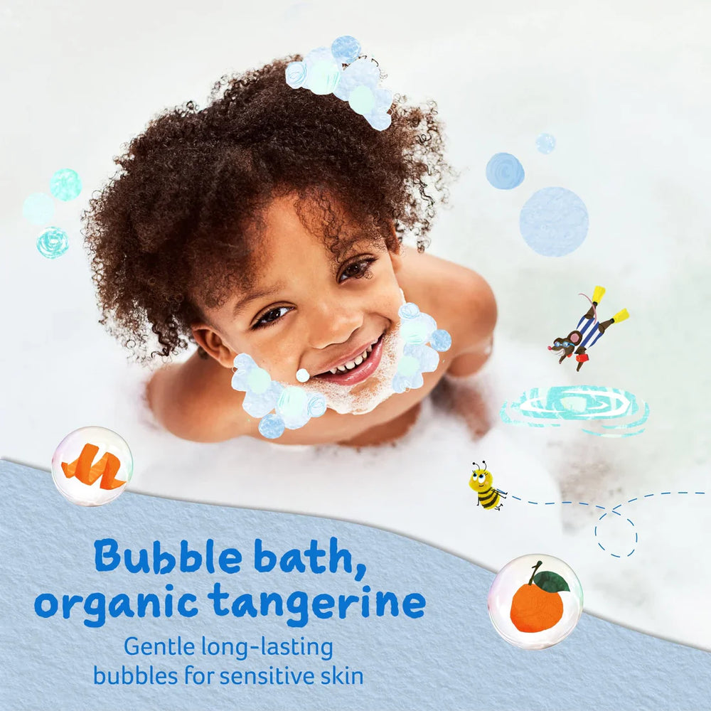 Childs Farm Sensitive Skin Experts Organic Tangerine Bubble Bath