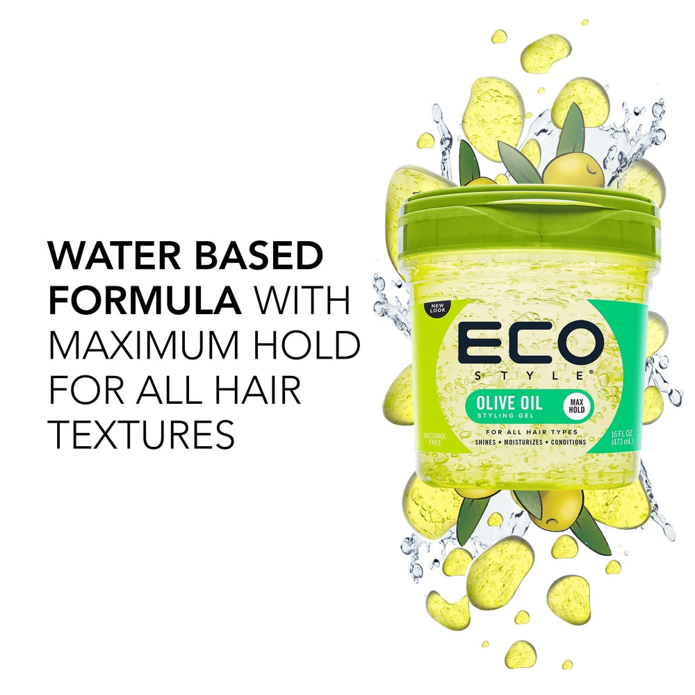 Eco Styler Olive Oil Hair Styling gel 473ml/16oz